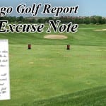 Play Golf Today With Your Golf Excuse Note