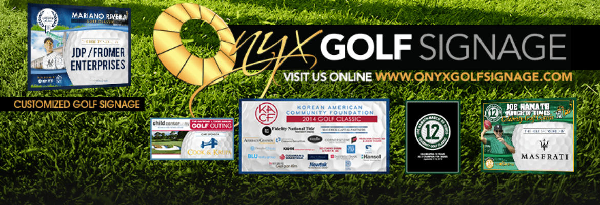 Onyx Golf Signage