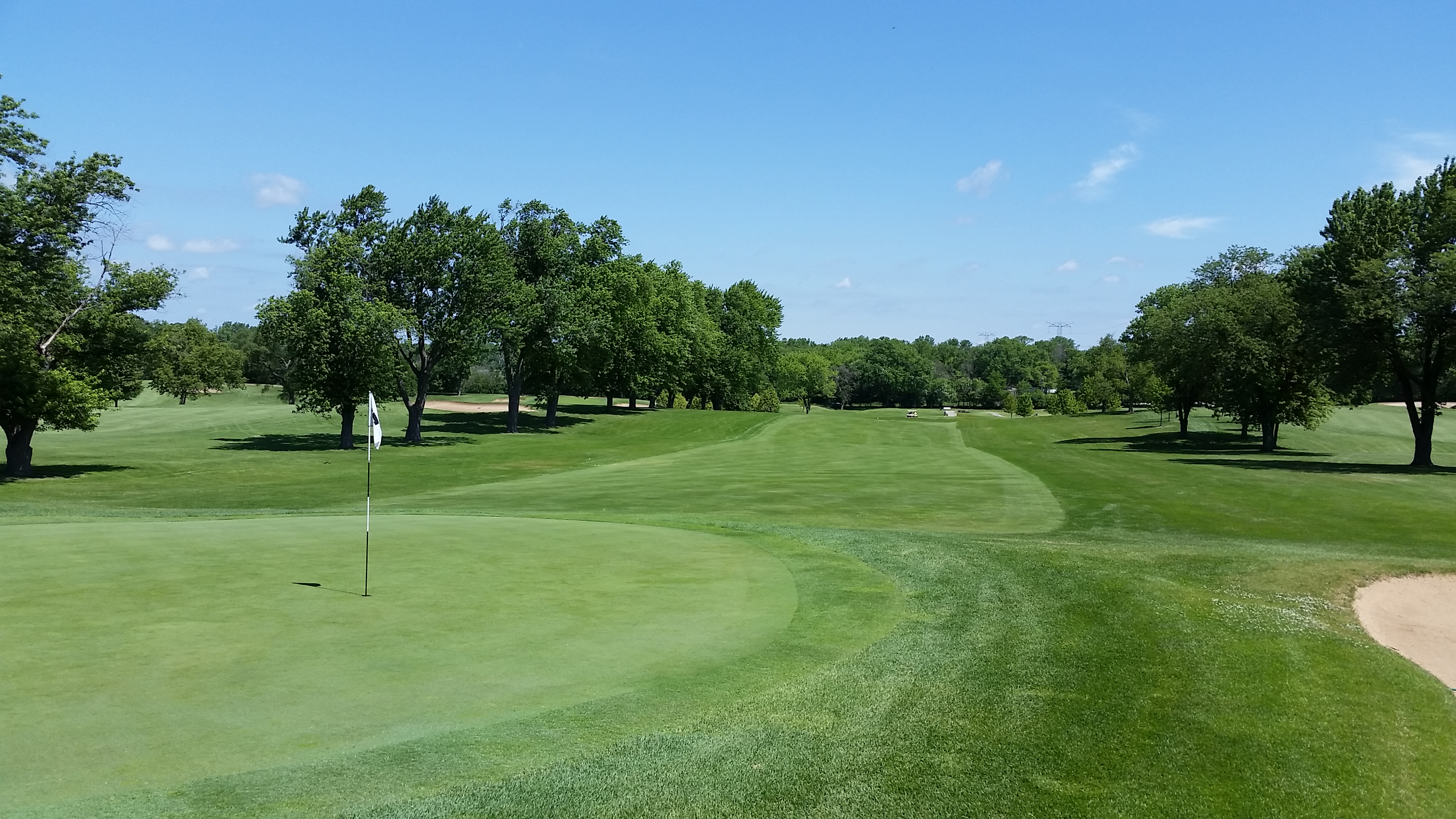 Gleneagles Woodland White Course, Lemont, Illinois Golf course