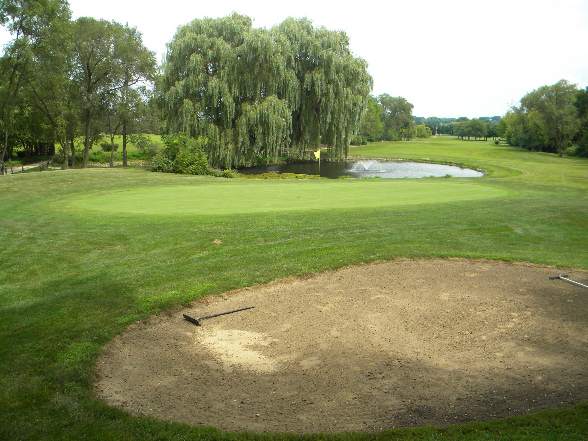 Old Top Farm Golf Course Pictures, Numbers, and Words Chicago Golf