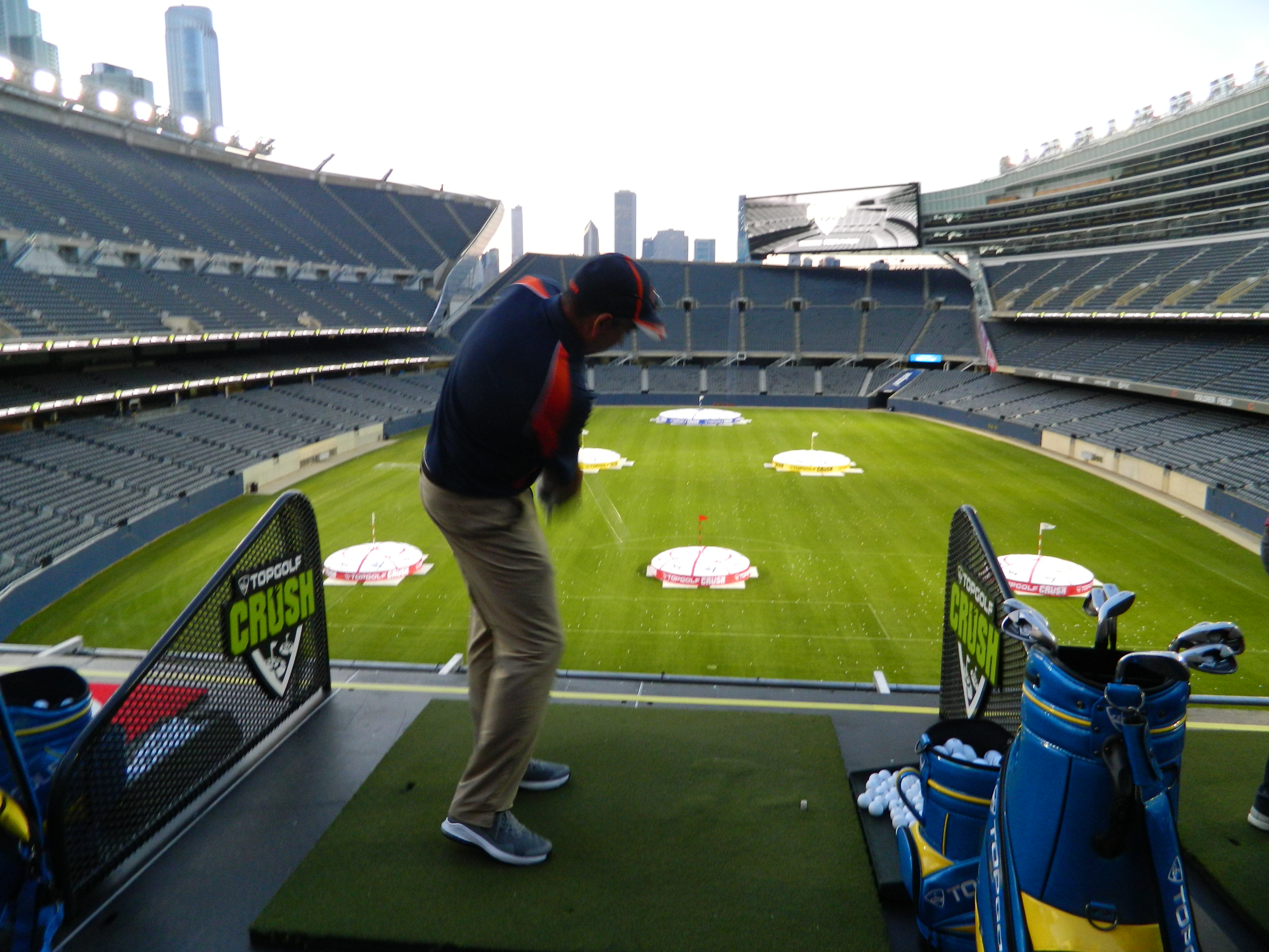 Topgolf Crush at Soldier Field Chicago Golf Report