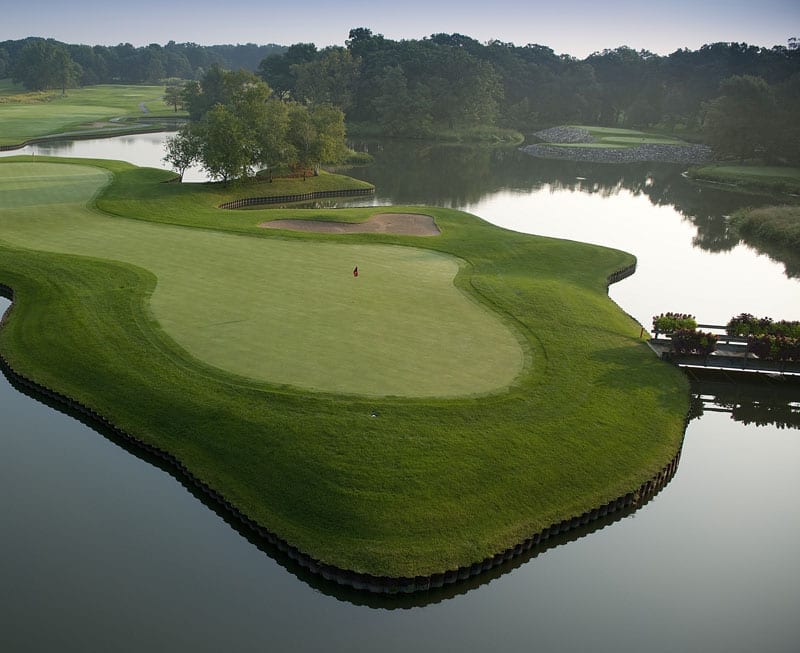 Best Printed Golf Courses - Aurora Country Club, Illinois - Golf