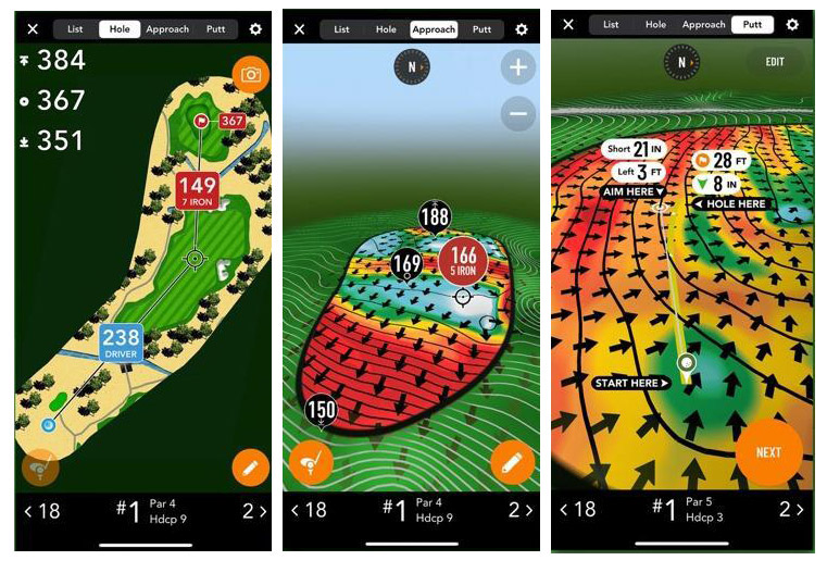 GolfLogix app 