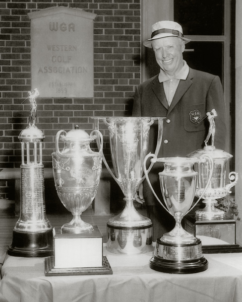 Chick Evans at the Western Golf Association