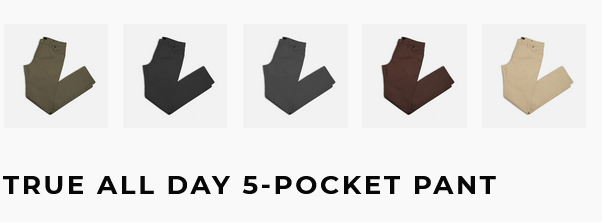 TRUE 5-Pocket Pants