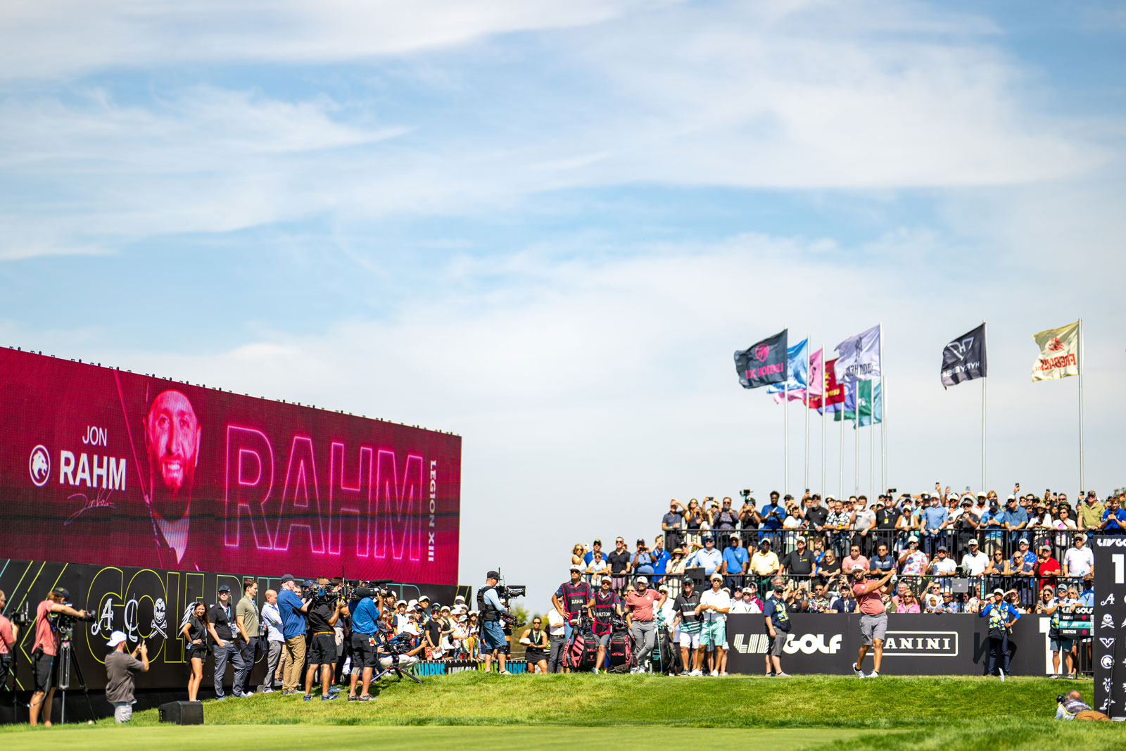 Jon Rahm - 1st Hole at LIV Golf
