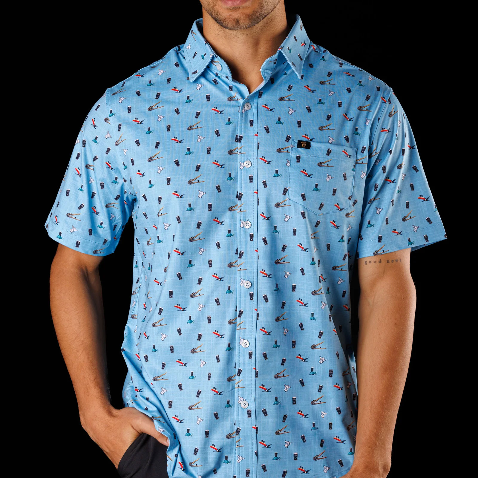 Gilroy’s Greatest | Guinness® Button Up 2.0