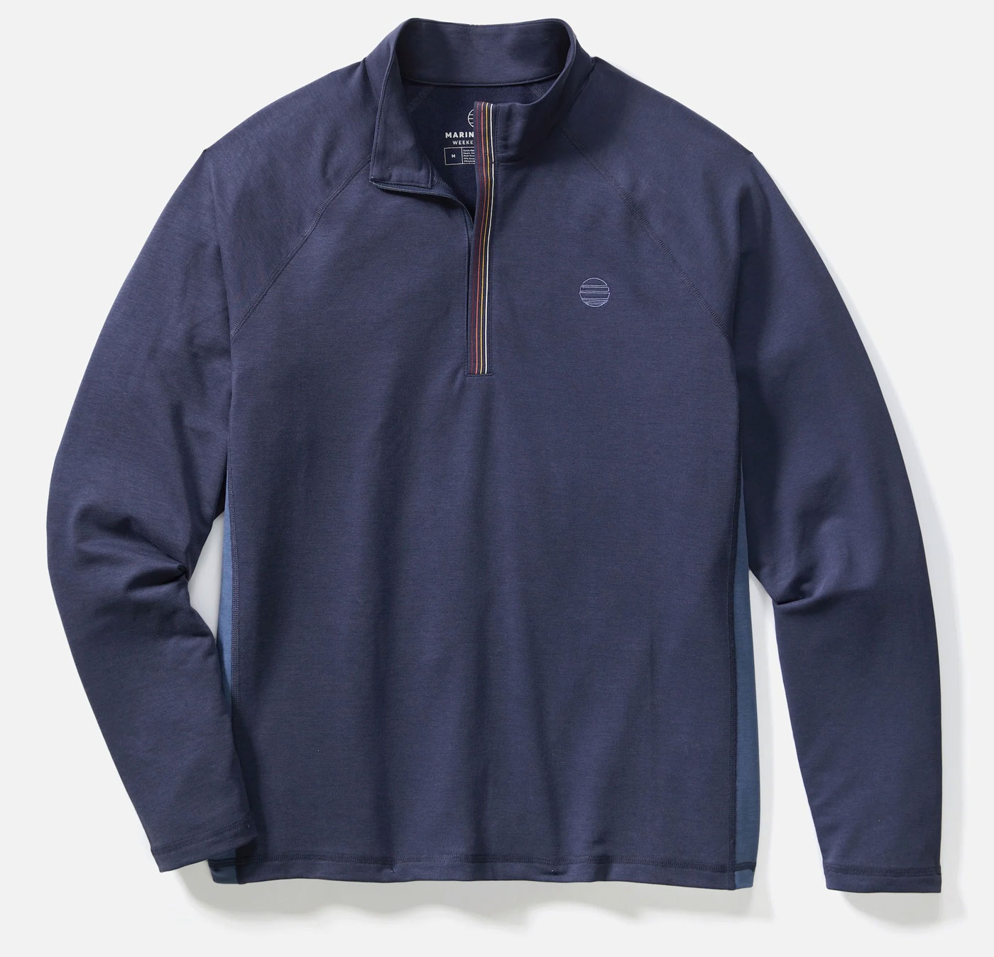 Marine Layer Double Knit Active Quarter Zip – Mood Indigo