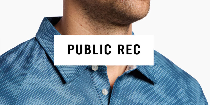 Public Rec All Fore It Polo: A Stylish Upgrade for the Modern Golfer