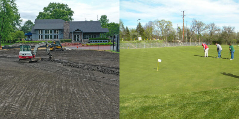 Vernon Hills Golf Course Unveils Its New Putting Green